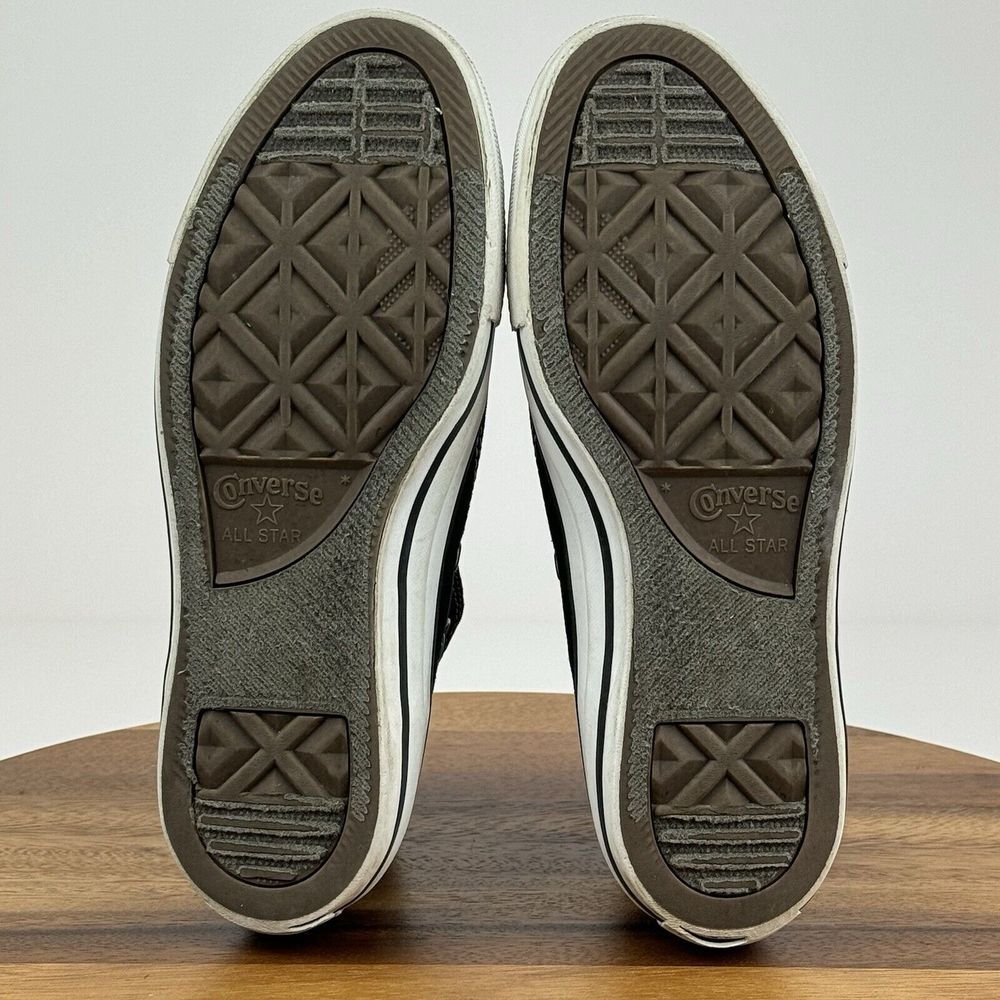 Womens Converse CTAS Double Upper Black Multicolor Hi Top‎ Sneakers Shoes Size 6 - Picture 9 of 10